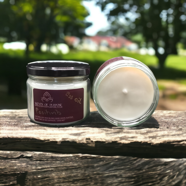 Positivity Essential Oil Candle 220g